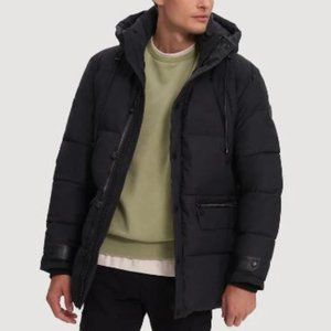 Noize Men's Vegan Winter Jacket / Coat / Parka, Black